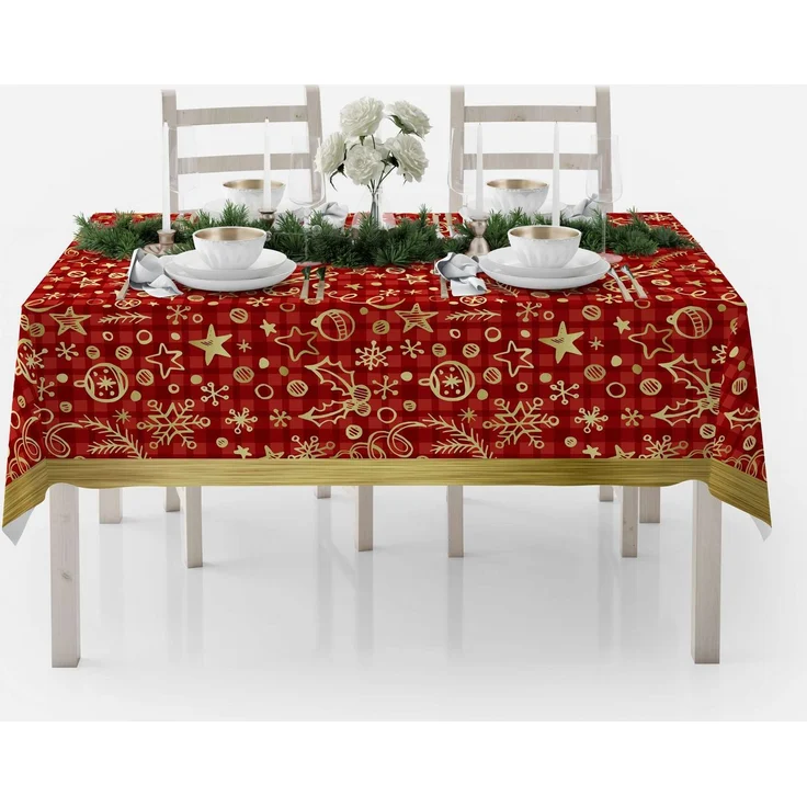 Hermia Concept 'Hm-Tblnwy26-3-140 x 220' Tischdecke, Mehrfarbig, 140 x 220 cm – Bild 2