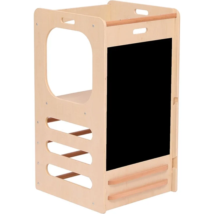 HOME DELUXE Lernturm 3in1 NILO - Lernturm, Rutsche, Kreidetafel – Bild 7