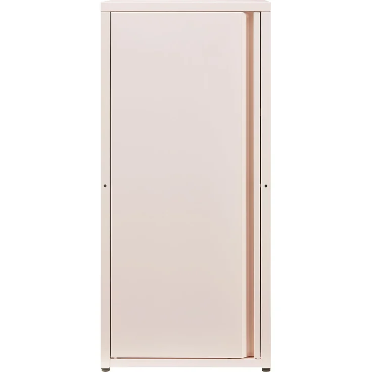 [en. casa] 'Burlöv' Metallschrank, Stahl, 88 x 40 x 35 cm, Rosa – Bild 5