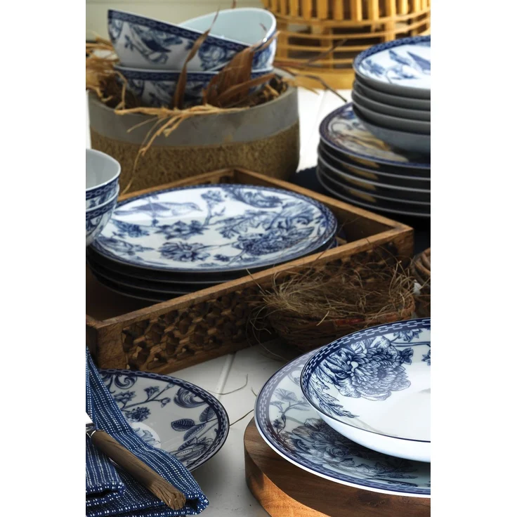 Hermia Concept Geschirr-Set Kütahya Porselen (24-tlg), 6 Personen, 100% Porzellan, Mikrowellengeeignet – Bild 3