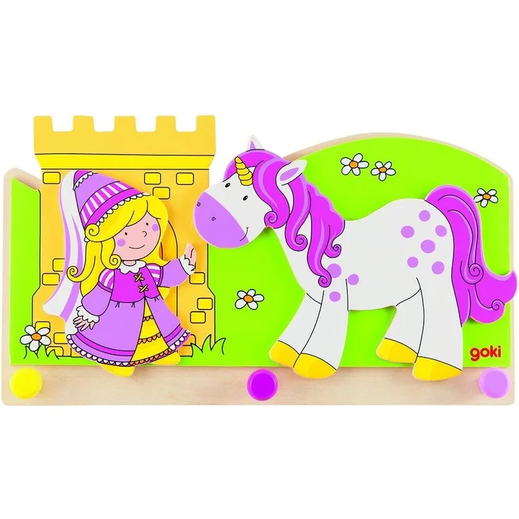 Garderobe Kleine Prinzessin mit Einhorn