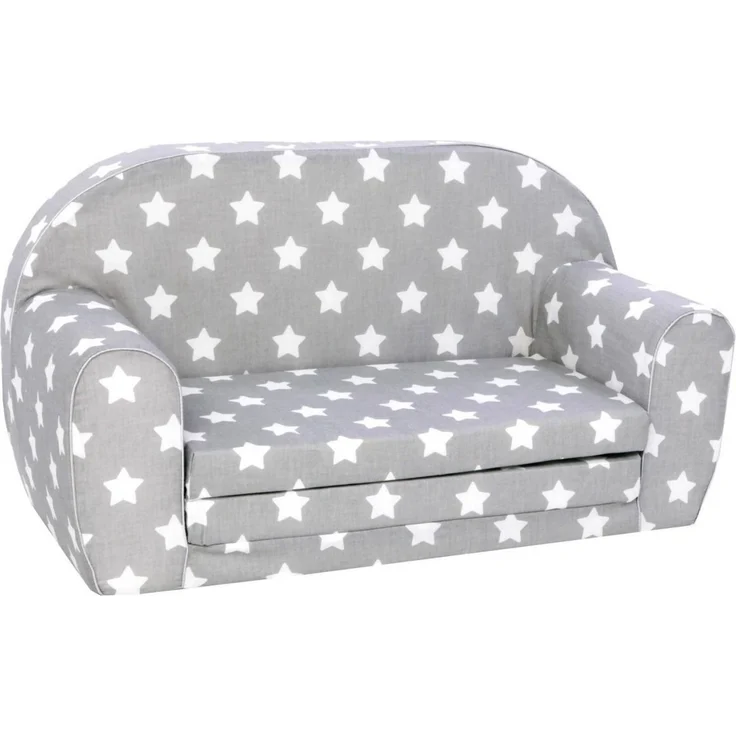 yourhouse24 Kindersofa SNUGKIDS Doppelsofa Kindercouch Kindermöbel Sterne – Bild 1