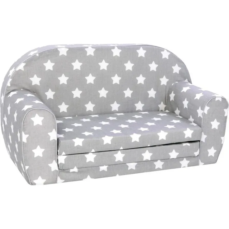 yourhouse24 Kindersofa SNUGKIDS Doppelsofa Kindercouch Kindermöbel Sterne