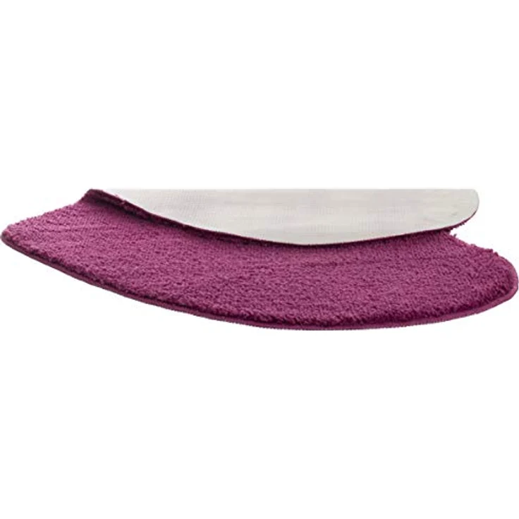 Brandsseller Herz Badematte 70x80 cm Badteppich Badvorleger Badezimmerteppich Duschvorleger Lila – Bild 3