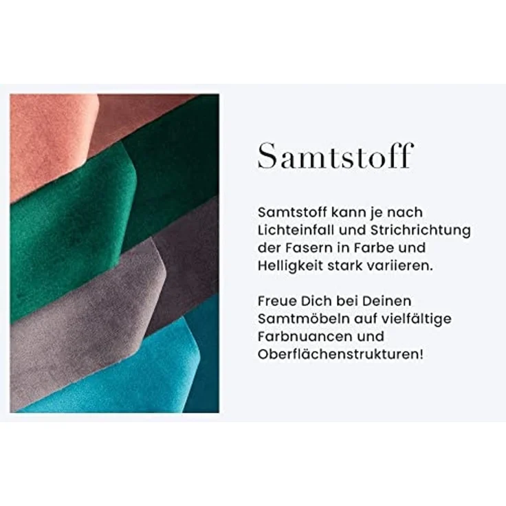 riess-ambiente Sitzbank PAPILLON 165cm senfgelb/schwarz - Samt, Metall-Füße, mit Armlehne (Einzelartikel, 1-St), gepolsterte Bank mit Rückenlehne – ideal für Esstisch, Küche & Flur – Bild 7