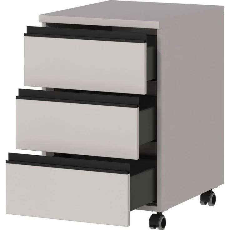 GERMANIA Rollcontainer Lemont, mit feststellbaren Laufrollen – Bild 3