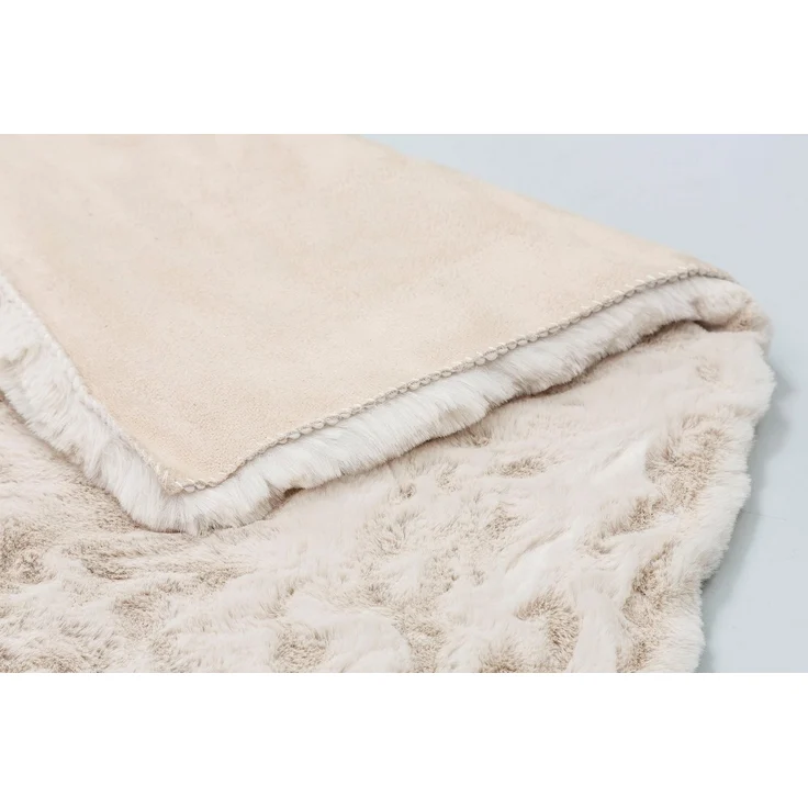 SCHÖNER WOHNEN-Kollektion Fellteppich Tender, rechteckig, Höhe: 26 mm, besonders weich durch Microfaser, Kunstfell, waschbar, Wohnzimmer – Bild 2