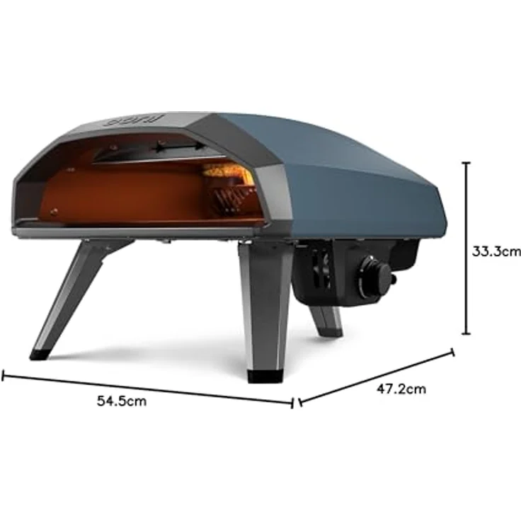 Ooni Koda 2 Gas Pizzaofen 14" | Schieferblau – Bild 10