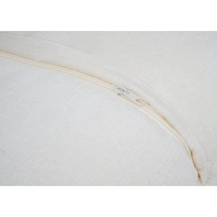 Eckteil/Zubehör für Sofa HWC-O54, Loungesessel Polstersessel Armlehne, Stoff/Textil (300g/m²) 63x97x97cm ~ creme – Bild 6