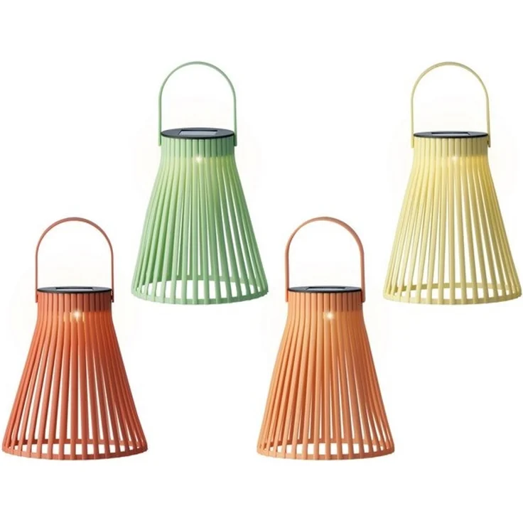 Kaemingk 'SUMMER' Solar Laterne LED, Kunststoff, ca. 18,5 cm - 1 Stück, zufällige Farbwahl – Bild 1