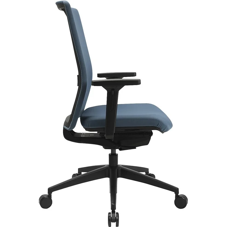 Topstar Bürodrehstuhl Sitness Airwork G petrol-Teppichbodenrollen – Bild 5