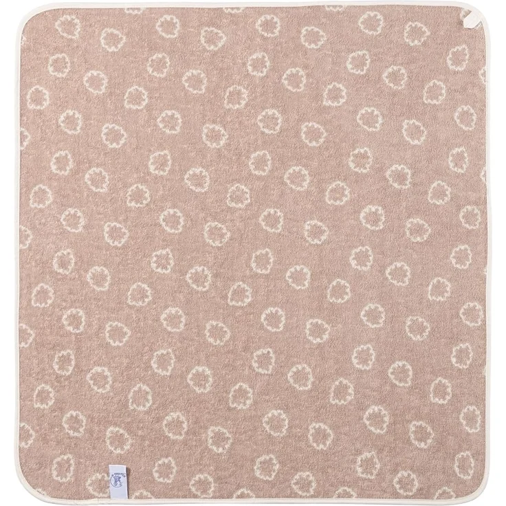 Sterntaler Kapuzenbadetuch 80x80 cm Hund Lucky - Badetuch mit Stickerei - Babyhandtuch mit Kapuze aus saugfähiger Baumwolle, Ecru – Bild 3