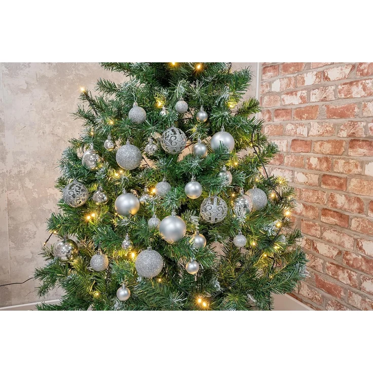 Weihnachtsbaumkugeln 100er-Set Baumschmuck Christbaumkugeln Weihnachtskugeln – Bild 6