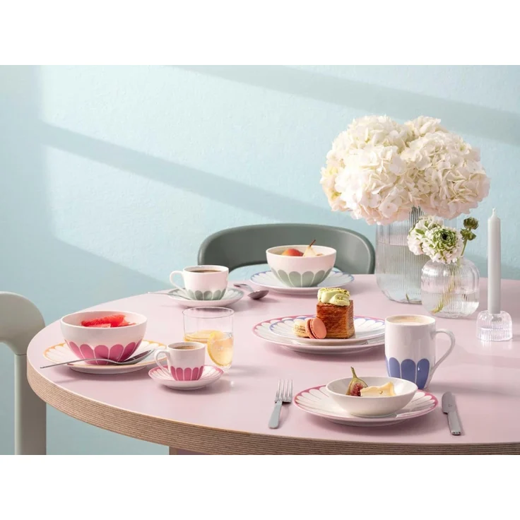Villeroy & Boch Fleur Cassis Frühstücksteller ø 21,2 cm 6er Set – Bild 5
