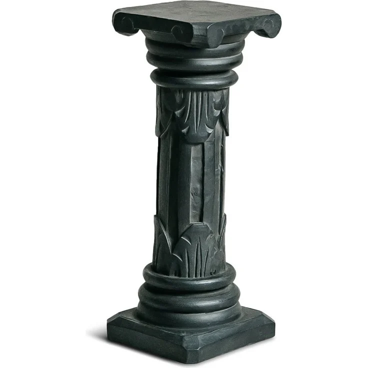 livasia Dekosäule Balinesische Säule aus Holz mit Schnitzerei, antik, handgefertigt – Bild 5