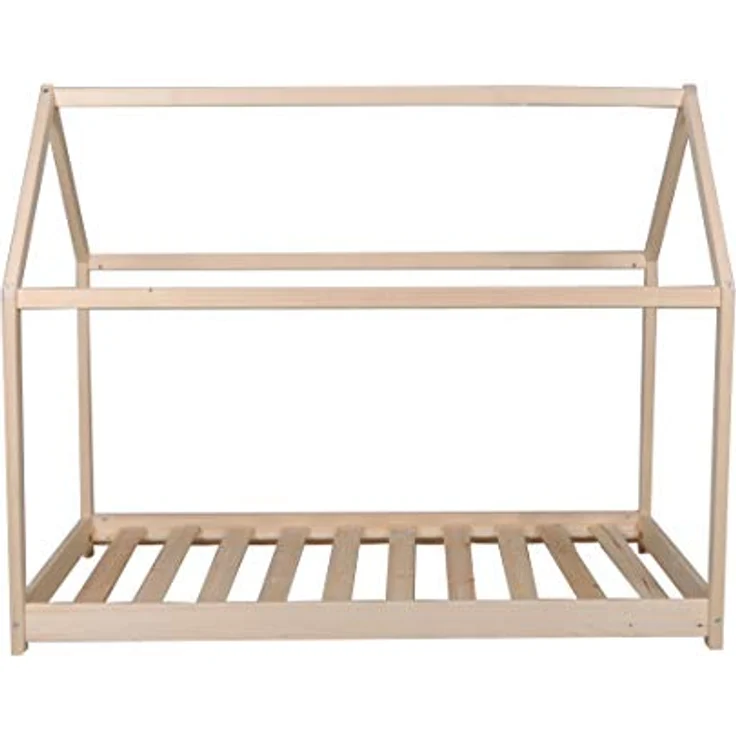 WEBER INDUSTRIES Zeltbett Panda 70x140 cm + 1 Lattenrost, Naturel – Bild 2