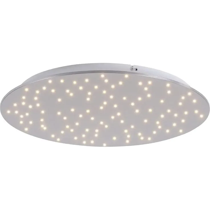 Leuchten Direkt 14673-55 Deckenleuchte Sparkle stahl rund