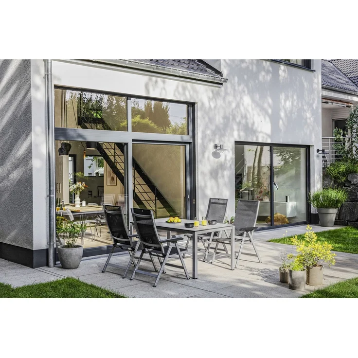 Kettler Basic+ Premium Klappsessel silber / Lakritz – Bild 9