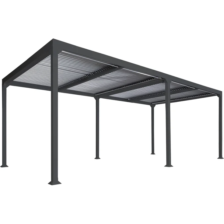 Mendler 'HWC-L41' Pergola ohne Seitenwände, Metall anthrazit, 3x6 m – Bild 9