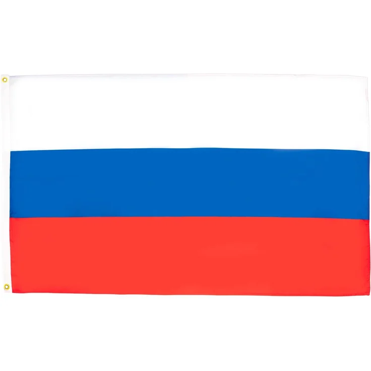 AZ FLAG - Flagge Russland - 90x60 cm - Russische Fahne 60x90 Cm Feiner Polyester - Flaggen