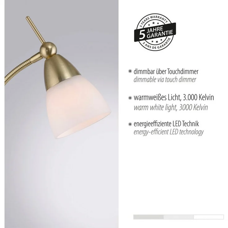 Paul Neuhaus Stehlampe PINO, LED wechselbar, Warmweiß – Bild 2