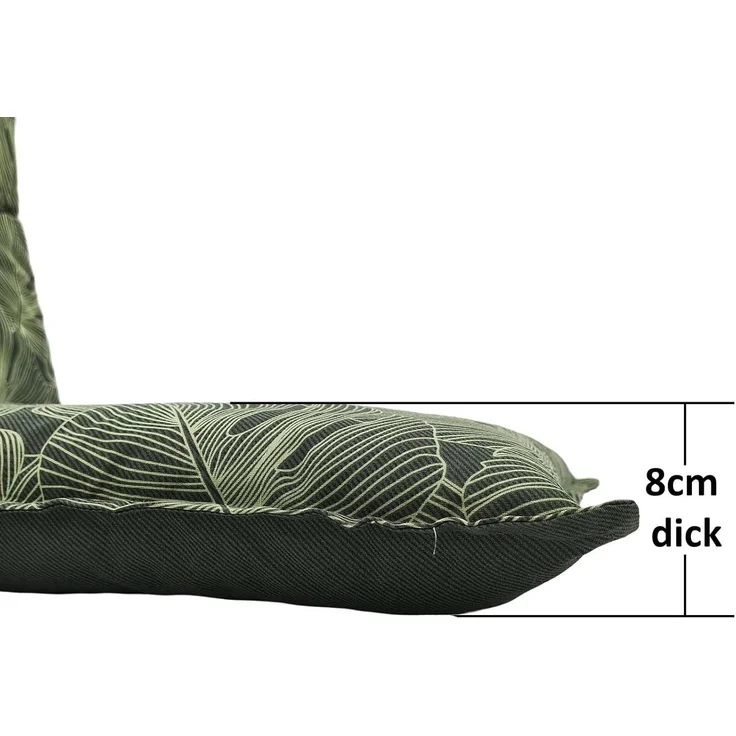 Gartenstuhlauflagen Hochlehner Niederlehner I Extra 8cm Dicke Sitzauflagen I Made in Europe I Stuhlauflage für Gartenstuhl I Polster für Gartenmöbel I hoher Komfort – Bild 5
