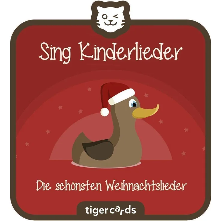 TigerCard Sing Kinderlieder Die schönsten Weihnachtslieder