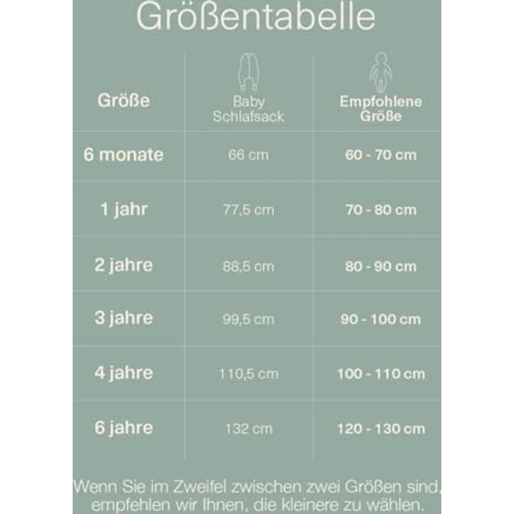 molis&co - Baby Schlafsack mit Füßen und Socke -Ideal für Frühling und Herbst - Babyschlafsack mit Beinen 1 tog - 100% Baumwolle (Oeko-TEX 100), Premium Qualität - Dawn Stripes (120 cm) – Bild 4