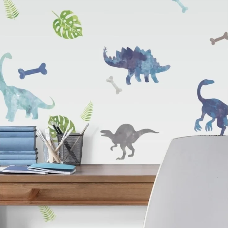 Dinosaurier-Wandaufkleber für Kinder
