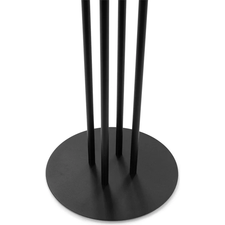 Spinder Design CHARLY Garderobe: Skandinavischer Stil, Stahl, Schwarz 40x40x170 cm – Bild 5