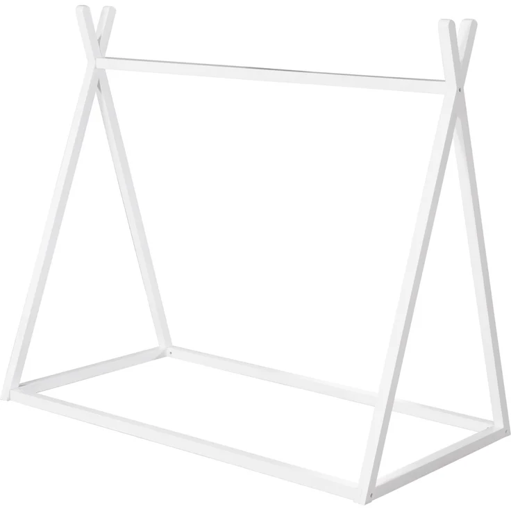 roba Tipilounge - aus bambus-Holz- FSC zertifiziert - HxBxT: 128 x 80 x 146 cm - Weiß – Bild 1