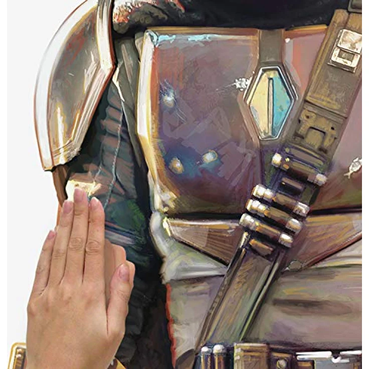 Star Wars Mandalorian Riesen-Wandaufkleber – Bild 5