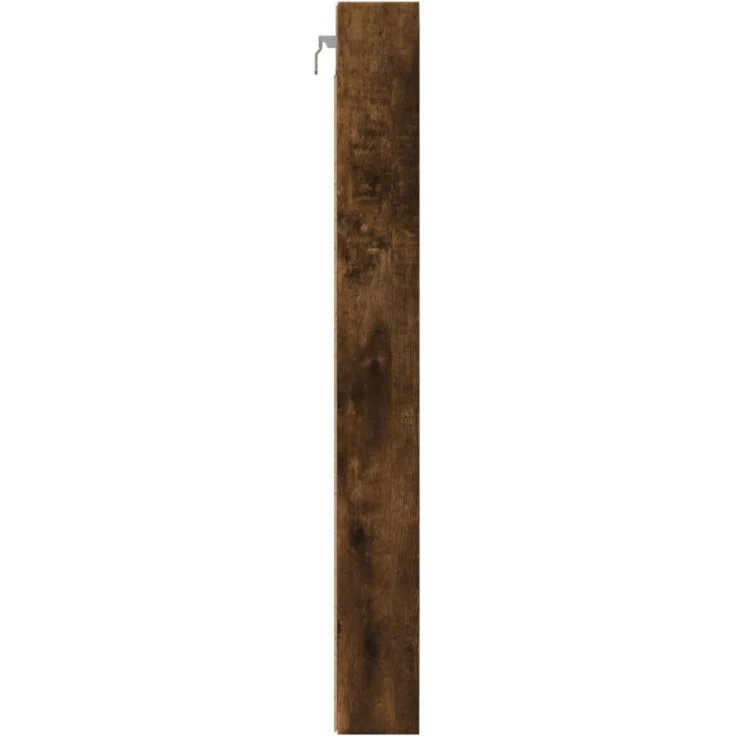 vidaXL Vitrinenschrank Räuchereiche 100x8,5x75 cm Holzwerkstoff 847937 – Bild 6