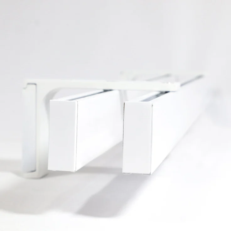 Deco-Raum® Gardinenschiene Innenlauf Loft | Größe: 90cm | Material: Aluminium | Farbe: Weiß – Bild 5