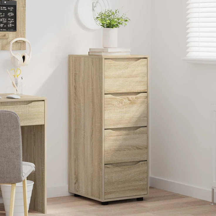 vidaXL Aufbewahrungsschrank 40 x 48 x 105 cm Holzwerkstoff 888899 – Bild 5