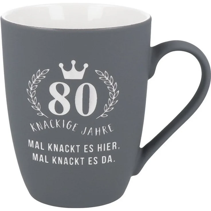 Spruchreif® Tasse SOFT-TOUCH-Tasse mit beidseitiger Gravur, Geschenke für die Familie – Bild 3