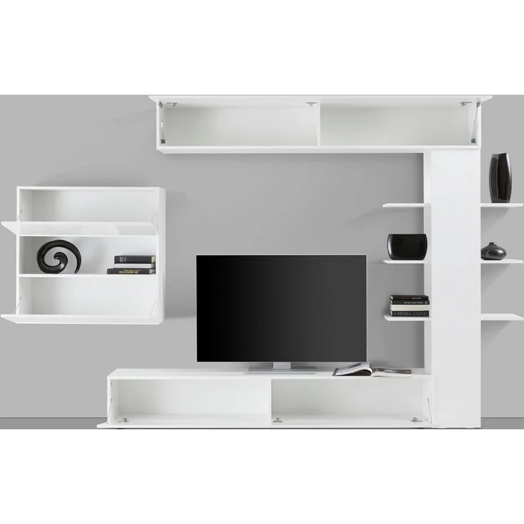 INOSIGN Wohnwand Sorano, (Set, 4-St), mit Hängeschrank – Bild 4