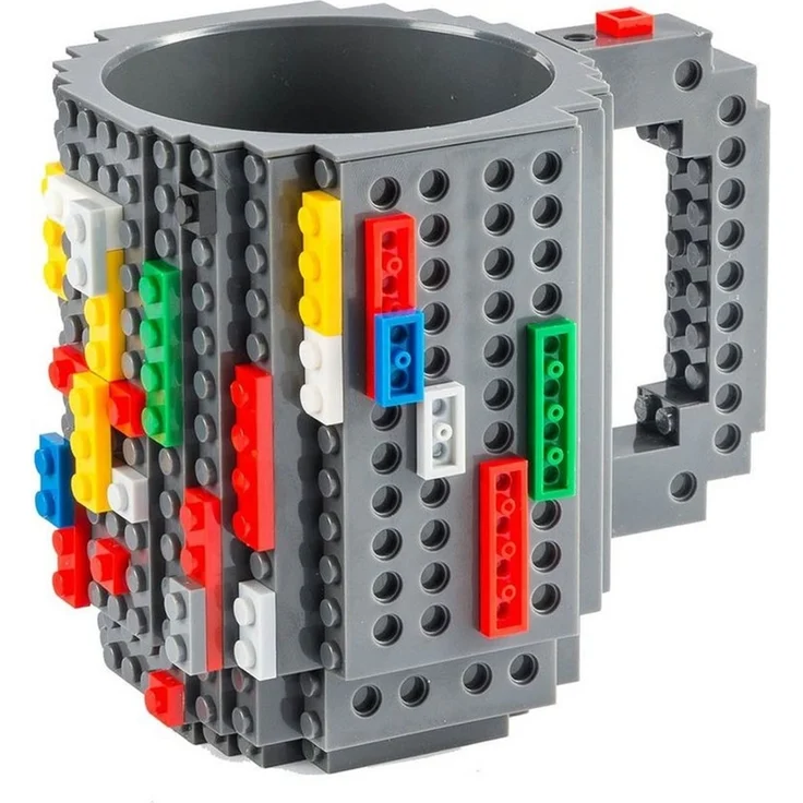 Goods+Gadgets Tasse GOODS+GADGETS Baustein Tasse - LEGO kompatibler Becher Satz 350ml, Polycarbonat, Kaffeetasse Kaffee-Becher 350ml – Bild 5