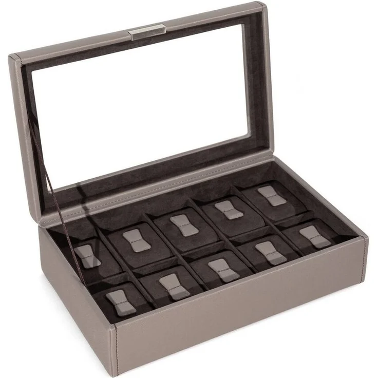 Friedrich23 Uhrenbox Bond Cross Grain für 10 Uhren – Bild 5