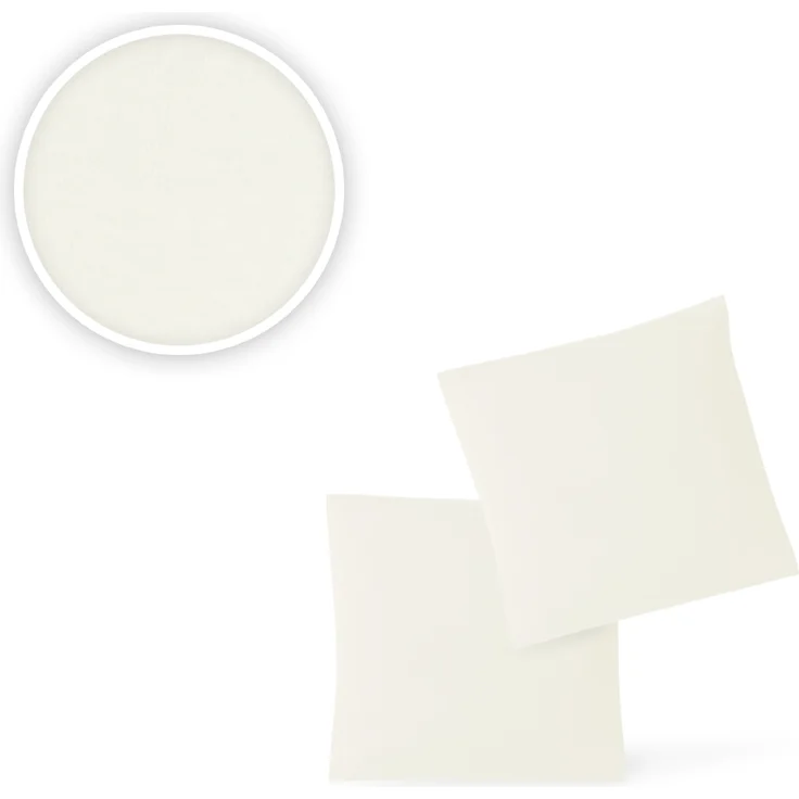 Jersey Kissenbezug, 2er Set, Natur, 40x40 cm – Bild 2