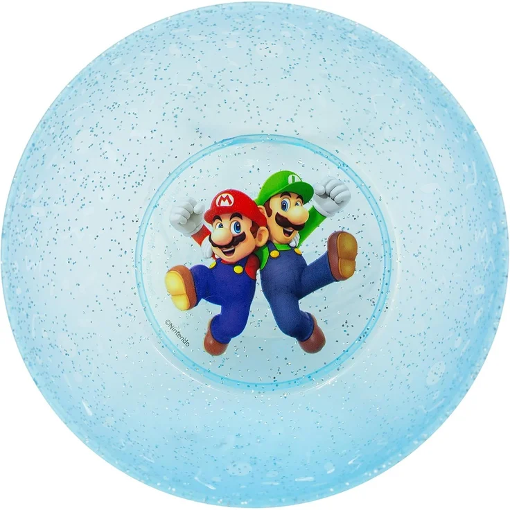 Super Mario Brotschale Set 4 teilig Polypropylen für Zuhause Kindergarten und Ausflug, (Spar-Set, 4-tlg) – Bild 3