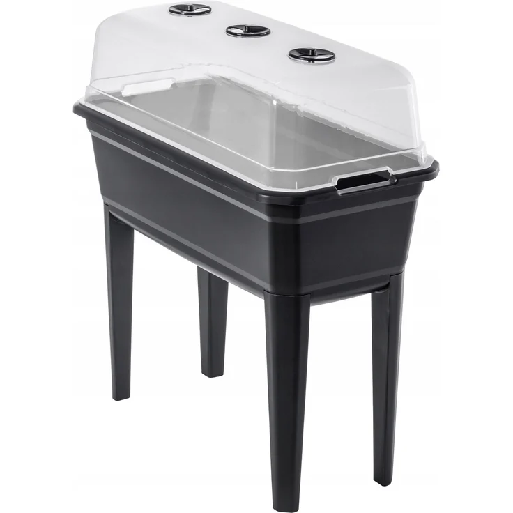 KADAX großes Mini-Gewächshaus, Mini-Gewächshaus, Heimgewächshaus, Setzlinge, 75 cm, 42 l – Bild 4