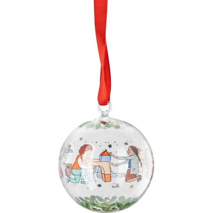 Hutschenreuther Weihnachtsbaumkugel Kristallkugel 2025 Glaskugel