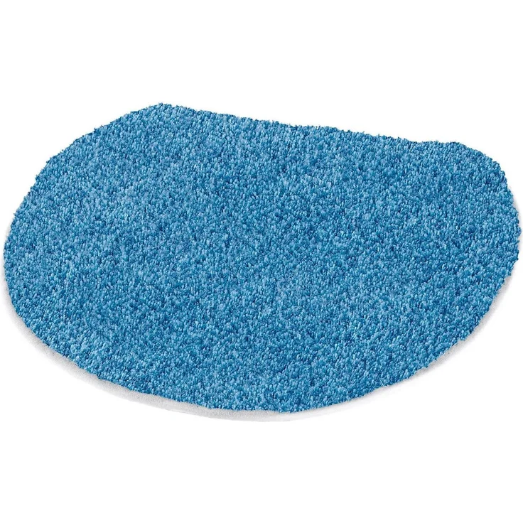 Kleine Wolke Badematte RELAX, Badvorleger, Badezimmer Teppich, Höhe 30 mm, rutschhemmend beschichtet, fußbodenheizungsgeeignet, Polyacryl, WC-Deckelbezug, WC-Deckelbezug, Badteppich, meliert, rechteckig, rund & als Set erhältlich – Bild 2