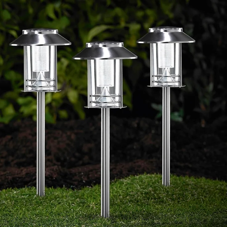 MeLiTec LED Solarleuchte Solar-Gartenleuchte, SO26, Prag, nein – Bild 2