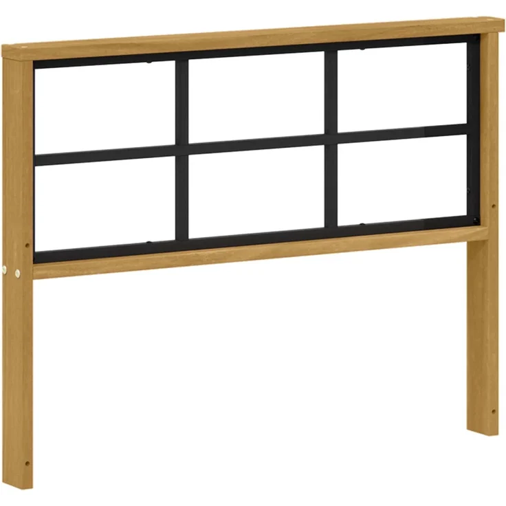 vidaXL Armlehnen Modul 2 stk. Weiß 80 x 6 x 61 cm Massivholz Akazie 901587 – Bild 7