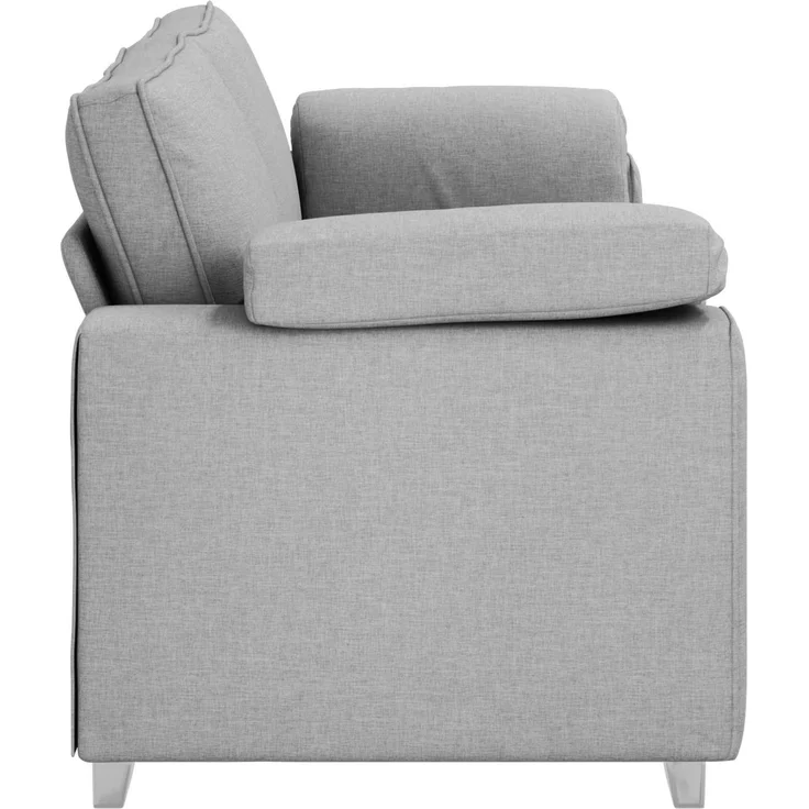 vidaXL 3-Sitzer-Sofa Wolkengrau 220 cm Stoff 4105245 – Bild 5