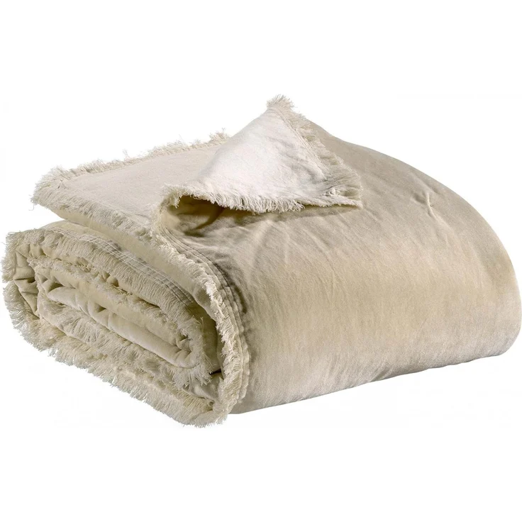 VIVARAISE FARA BLANKET Linen 135X200 – Bild 1