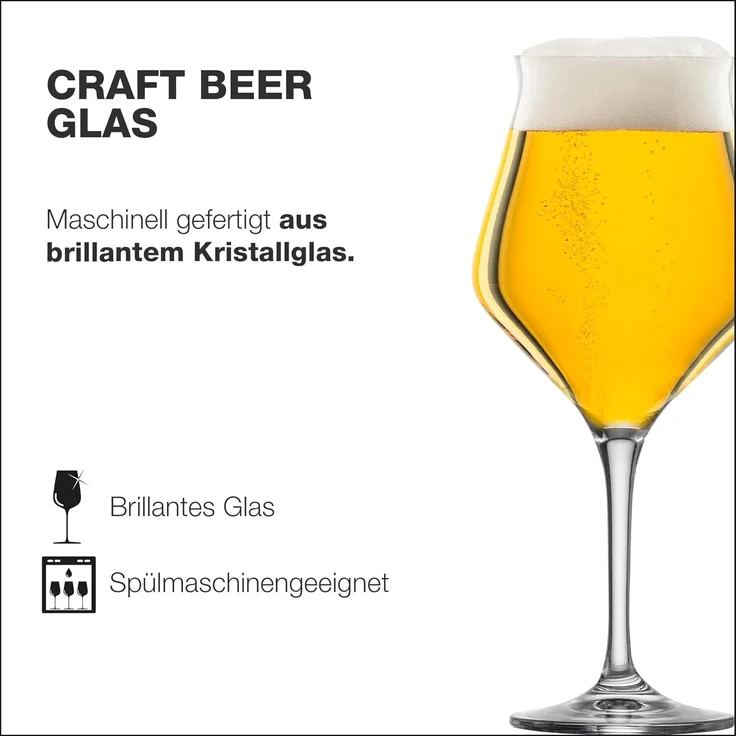 Eisch Craft Beer Experts Kelch 435 ml 2er Set in Geschenkröhre – Bild 2