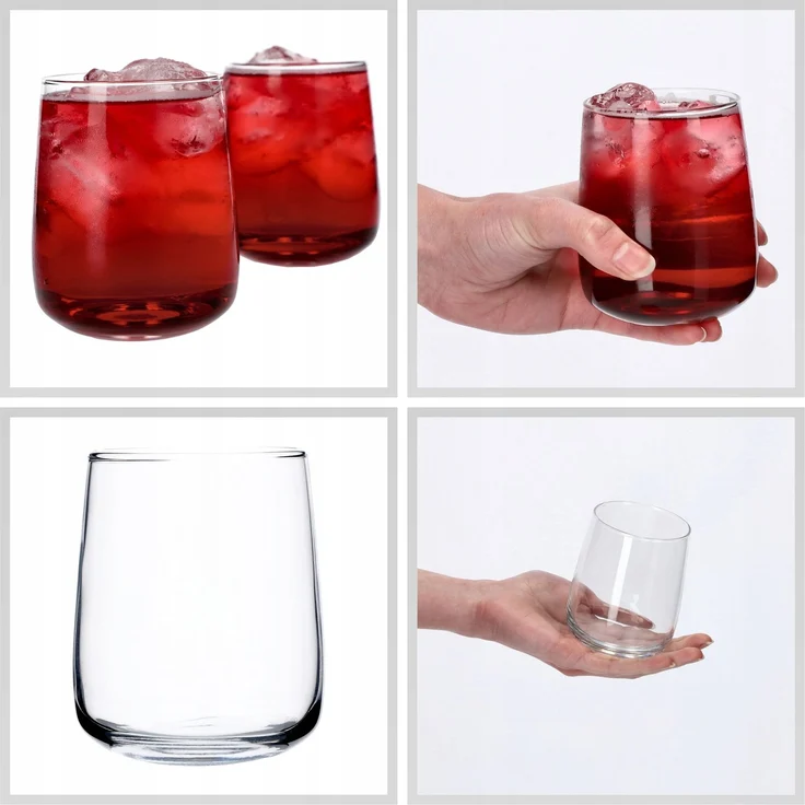 KADAX Trinkglas, Trinkbecher, 6 Stück, 330 ml – Bild 7